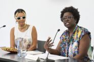 Cinthia Marcelle. Una conjunció de factors [Reportatge fotogràfic roda de premsa]