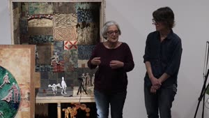 El círculo y la flor. Activació de l'obra a càrrec de Teresa Lanceta i Olga Diego [Enregistrament audiovisual activitat]