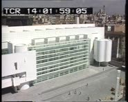 Reportatge final d'obra -- Construcció edifici MACBA [Enregistrament audiovisual de la construcció de l'edifici MACBA]